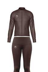 Brulée Brown Pants Set